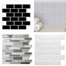 3d wall cover tile stickers kitchen
