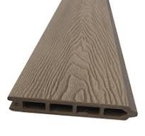 WeatherGuard Brown 3D Deep Embossed Composite Fencing Panel ...