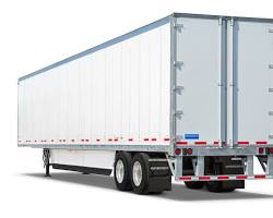 Gambar dry van trailer
