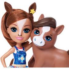 Enchantimals Barnyard Nursery Playset with Haydie Horse Doll and Trott