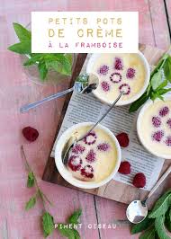 Petits Pots De Creme A La Framboise Piment Oiseau Pot De Creme Framboise Piment Oiseau