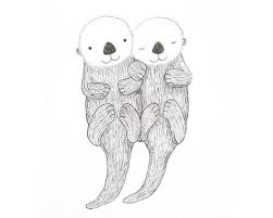 Read online books for free new release and bestseller Sea Otter Valentine Card Luv U Be My Valentine Day Card With Heart Sticker Otter Art Sea Otter Otters