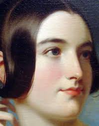 Miss Jane Mercer, 1840 (detail) Samuel Bell Waugh