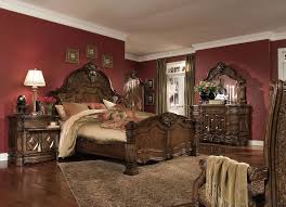 Aico Windsor Court 4pc Mansion Bedroom Set King Size Bedroom Sets King Sized Bedroom King Bedroom Sets