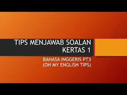 See more of bahasa inggeris pt3, tingkatan 1, 2, 3: Bahasa Inggeris Pt3 Kertas 1 Bahagian 3 Information Transfer Youtube