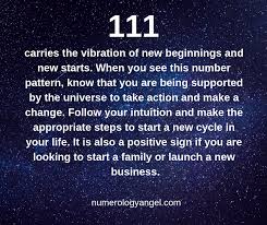 Numerology Number 111 Angel Number Meanings Numerology Angel Numbers