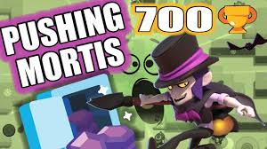 Mortis calls forth a swarm of vampire bats that drain the health of his enemies while restoring his. Pushing Mortis To 700 Trophies In Heist Yde Brawl Stars By Yde