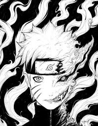 Half Fox Naruto Uzumaki Anime Naruto Anime