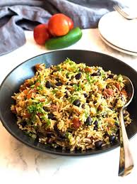 Turn on the instant pot with saute mode and add oil. Instant Pot Mexican Rice With Black Beans Pudge Factor
