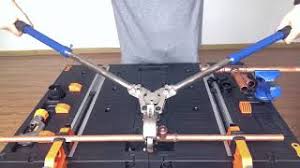 Press connections are made with pressure from press tools—these connections do not. Iwiss Iws 1632af Plumbing Copper Pipe Crimper Press Tube Tools