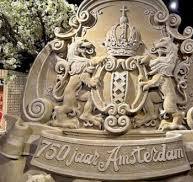 750 jaar Amsterdam - Zandsculpturen
