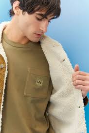 Lee Camel Sherpa Jacket