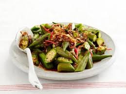 Wok Fired Okra Sambal Recipe Sambal Recipe Food Network Recipes Recipe Using Tomatoes