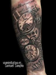 Pin By Leonardo Segura On Ink Favs Pocket Watch Tattoos Clock Tattoo Watch Tattoos