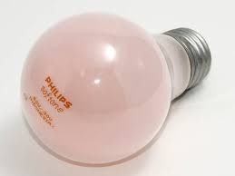 Philips 60 Watt 120 Volt A19 Pink Bulb 60a Stp Pk Pink Bulbs Com