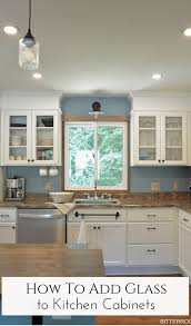 How To Add Glass To Kitchen Cabinets Glass Kitchen Cabinet Doors Glass Kitchen Cabinets New Kitchen Cabinets