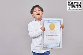 The malaysia book of records' first edition was successfully launched on december 9, 1998, unveiling the the best of malaysians and malaysia in one the malaysia book of records' weekly tv series which outset on october 6, 1996 on rtm tv2 also serves as the most powerful medium in. 5yo Enters Malaysia Book Of Records As Youngest Person To Solve A Rubik S Cube