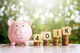 Premium Photo | Wooden blocks with number 401k business and finance concept