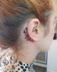 Browse through and get inspired for your next tattoo no idea about the tattoo behind tg's ear. 3 Red Butterfly Tattoo Behind Ear