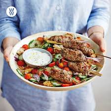 Lammkofte Mit Fattoush Salat In 2020 Rezepte Rezepte Gesund Rezeptideen