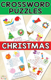 No registration needed to make free, professional looking crossword puzzles! Christmas Crossword Puzzles For Kids Itsybitsyfun Com