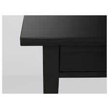 Disappointedlyndsaysi bought the hemnes coffee table, along with the hemnes tv unit, three months ago. Hemnes Bedside Table Black Brown 46x35 Cm Ikea