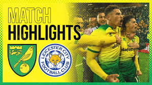 The club, founded in 1902, currently plays in the efl nicknamed the 'canaries', norwich sport a yellow and green home kit. Highlights Norwich City 1 0 Leicester City Jamal Lewis Stunner Beats The Foxes Youtube