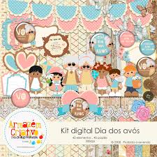 Veja mais ideias sobre camiseta dia dos pais, roupas de bebe unissex, quadro dia dos pais. Kit Digital Dia Dos Avos Scrapbook Armazem Criativo