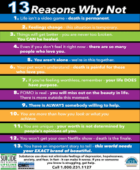 So not worth it season 1. 13 Reasons Why Not Suicide Prevention Poster Popsugar Family