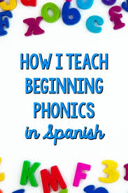 Research on methethods to teach phonics. How I Teach Beginning Phonics In Spanish Learning At The Primary Pond
