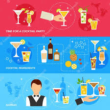 An artisan ice cream company in columbia, sc, proof alcohol ice cream was born from southern grit and raised in southern tradition. Free Vector Alcohol Cocktails Banner Set