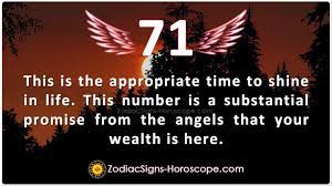 Angel Number 71 Meaning It Is Your Time To Shine 71 Angel Number Angel Angel Number Meanings Meant To Be