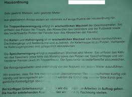 Ein fertighaus als mehrfamilienhaus ist vielen menschen völlig unbekannt. Nachtragliche Hausordnung Gultig Mietvertrag