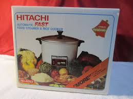 Manual Black And Decker Rice Cooker Instructions Vintage Hitachi Chime O Matic 5 6 Cup Food Steamer Rice Cooker Rd 4053 Brand New Hitachi Steamer Recipes Food Cooker