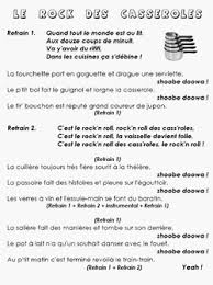 Chant Le Rock Des Casseroles Rock Chansons Comptines Comptines