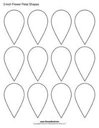 Create 3 petal patterns from the free rose paper flower template pdf. Printable Flower Petal Templates For Making Paper Flowers Flower Templates Printable Free Free Paper Flower Templates Flower Templates Printable