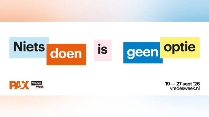 Materiaal Vredesweek 2026 beschikbaar – Raad van Kerken in Nederland