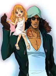 Aokiji And Nami Anime Personagens De Anime One Piece