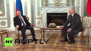 Lukashenko bashes officials over conditions at local farm, comparing it to auschwitz. Belarus Which One S Putin Lukashenko Confuses Medvedev With President Youtube