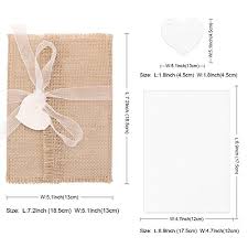 Auguri per un anno pieno di s: Aparty4u 10 Pezzi Burlap Rustic Invitations Cards Vintage Buste Con Adesivo Creative Biglietto D Auguri Thank You For Baby Shower Invite Festa Di Nozze Furniture Casa E Cucina Forniture Per Feste