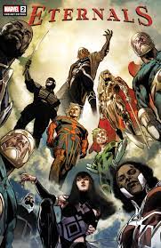 The eternals are an evolutionary offshoot of humanity gifted with amazing powers and abilities142 to look after the human race throughout the ages.15 one million years ago, the celestials created one hundred eternals, and left.16 since then, they've lived secluded on earth, rarely interfering17 and, when they perish, they are simply reborn.15 after a devastating civil war that resulted in the. Eternals 2021 2 Variant Comic Issues Marvel