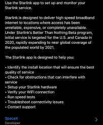 That includes the small satellite dish that can be set up at a home or business, as. Spacex Starlink Spacexstarlink Twitter