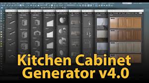 Los angeles kitchen cabinets ideasdecor co. Kitchen Cabinet Generator V4 Youtube
