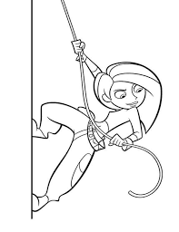 Kim Possible Coloring Pages Disney Coloring Pages Cartoon Coloring Pages Coloring Pages