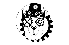 Download Steampunk Llama Svg Cut File By Creative Fabrica Crafts Creative Fabrica PSD Mockup Templates