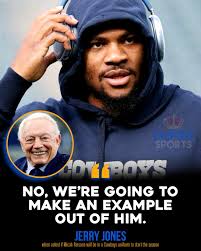JERRY JONES: Drops the HAMMER.. Cowboys owner Jerry Jones didn't hesitate  when asked if Micah Parsons will be in a Dallas uniform to start the 2025  season: “No, we're going to make