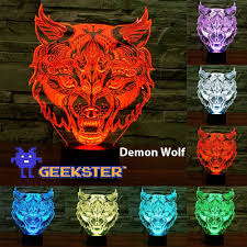 Check out our led wolf lamp selection for the very best in unique or custom, handmade pieces from our shops. 3d Illusion Lights Big City Lights
