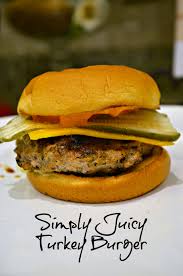 Simply Juicy Turkey Burger Recipe Turkey Burger Recipes Turkey Burger Recipes