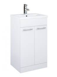 Small bathroom vanity unit & basins | compact vanity units perfect for more space saving compact installations, bathroom city's huge range of small vanity units and basins offer a style solution for any bathroom suite cloakroom or ensuite.… Porto 50cm Vanity Unit 2 Door White And Basin