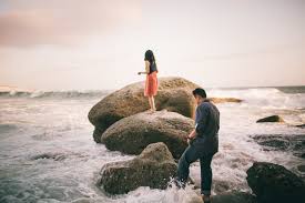 Grace + Larry Laguna Beach Adventurous Engagement